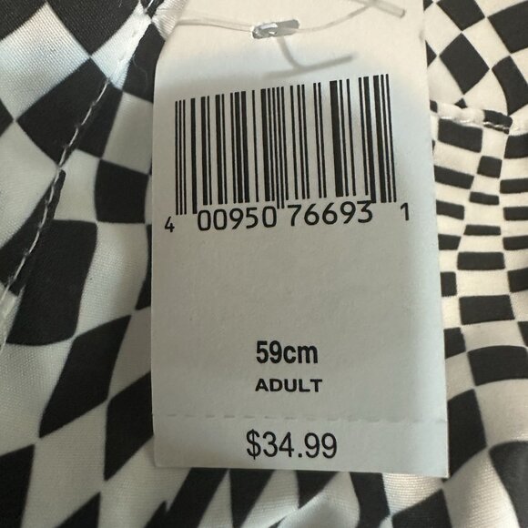 Disney Parks Alice in Wonderland White Rabbit Bucket Hat Adults Sherpa 59cm NWT - Picture 7 of 7